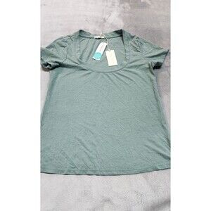 NWT Z Supply Womens XS Mint Green Anywhere Scoop Tee Shirt 100% Cotton